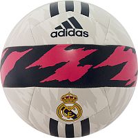 Мяч футбольный №5 Adidas RM Club белый-синий-розовый FS0284