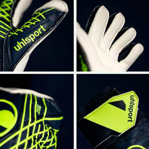 Перчатки вратарские размер 8,5 Uhlsport Prediction Soft Flex Frame 101133601 996213 фото 3