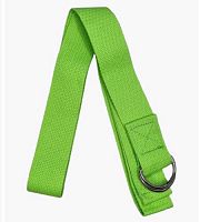 Ремешок для йоги 180х3,8 см зеленый 996143