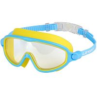Очки для плавания детские (полумаска) Larsen G2260 синий-желтый 369544