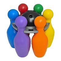 Игра Боулинг большой 6 кегель+1 шар, высота 30 см, 39751/4961548