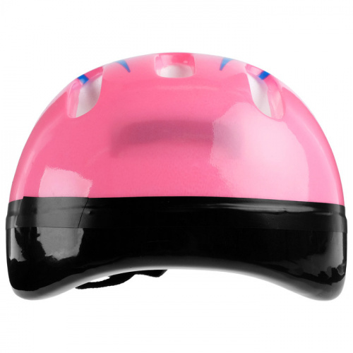 Шлем для роликов S (52-54) розово-желто-синий 134252 фото 4