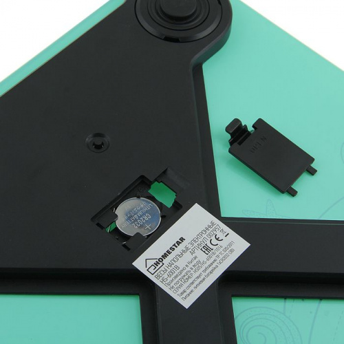 Весы напольные электронные голубой Homestar HS-6001B 180 кг 2136886 фото 5