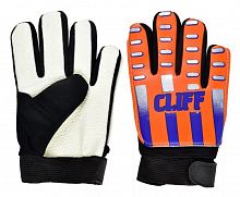 Перчатки вратарские детские размер 5 оранжевый-синий CS-0904 997042