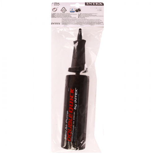 Насос для фитнес мячей 29 см Intex 69613/533066 фото 2