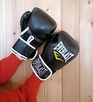 Перчатки боксерские 8 унц Everlast черный 00599