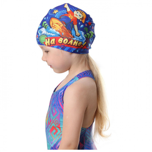 Шапочка для плавания детская Lyc На волне 868401  фото 5