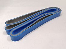 Эспандер-кольцо замкнутое 2,08м х 4,5мм х 2,1см сине-серый 27 кг "Растяжка" 995946