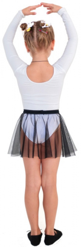 Юбка гимнастическая 32-34 черный сетка SM-081 14769 фото 3 Юбка гимнастическая 32-34 черный сетка SM-081 14769 фото 3