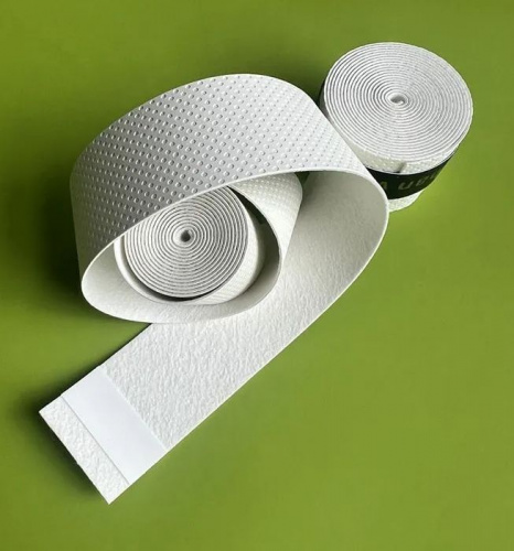 Обмотка (овергрип) для турника, ракетки 1 м х 25 мм белый PK Sports 995829