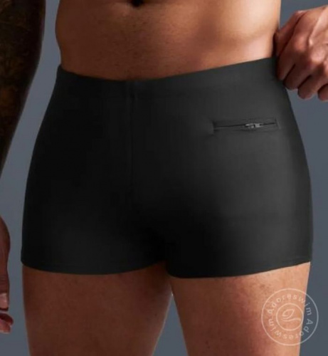 Плавки мужские шорты 52-54р Adore Swim черный с карманом 995665