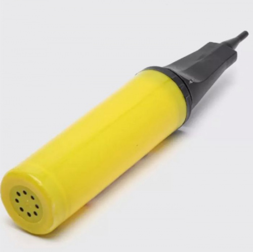 Насос для фитнес мячей 28,5 см желтый 996501