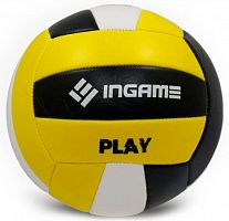 Мяч волейбольный Ingame Play черно-бело-желтый 995562