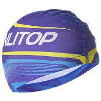 Шапочка для плавания lycra Onlitop сине-желтая 3242947