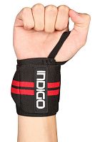 Напульсник-бинт с петлей на палец Правый черно-красный IN202 01952