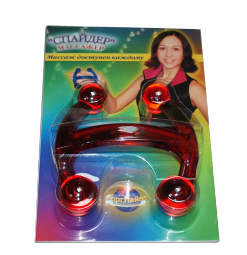 Массажер для тела Спайдер пластик 998385 фото 2 Массажер для тела Спайдер пластик 998385 фото 2