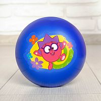 Мяч ПВХ 22 см Ежик СИНИЙ, 60 гр 2624379