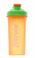 Шейкер 600 мл FitRule оранжево-зеленый 995615