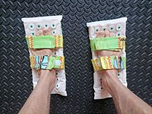 Аппликатор игольчатый (массажер для рук или ног) 150х340 мм 2 шт 01187