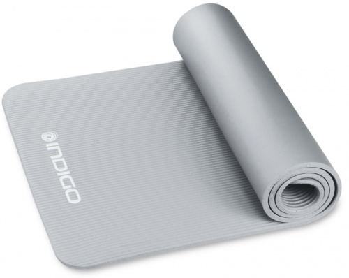 Коврик для йоги 1,5х61х173 см серый IN194 01933