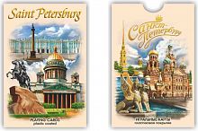 Карты 54 шт Санкт-Петербург бежевый 330160