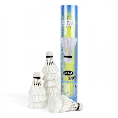 Волан перьевой 1 шт белый (12 шт/уп) STW 01419