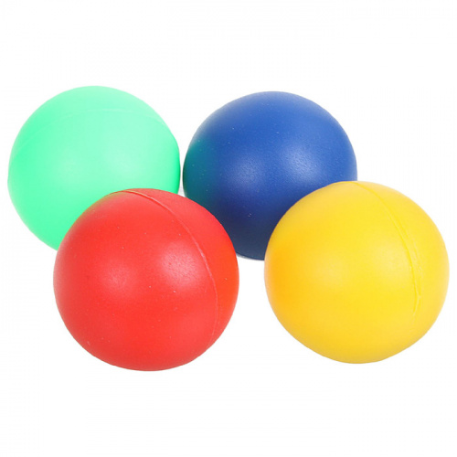 Мячик для бадминтона 4 шт Цветной малый 440932 фото 2