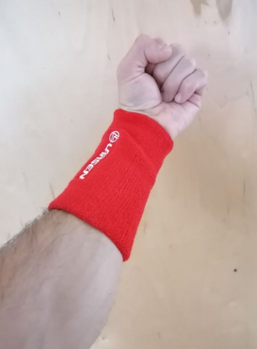 Напульсник широкий 1 шт красный 142-8 (142-9) 185654 фото 3