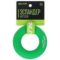 Эспандер кистевой 30 кг (60 LB) зеленый (d-8,5 см) 3791395 Onlitop