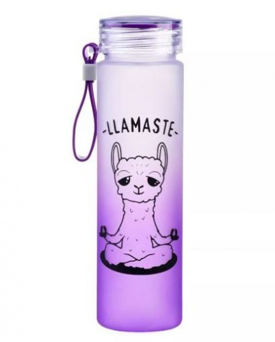 Бутылка для воды 460 мл Llamaste фиолетовая 995968