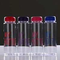 Бутылка для воды 500 мл "My bottle" в мешке микс 2770311