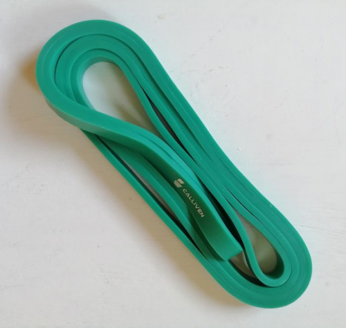 Эспандер-кольцо замкнутое 2,08м х 4,5мм х 1,3 см бирюзовый 13 кг Calliven 996182