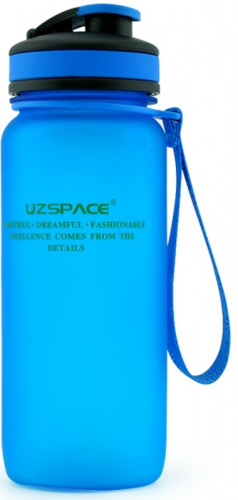 Бутылка для воды 650 мл синий 3030 Uzspace фото 2