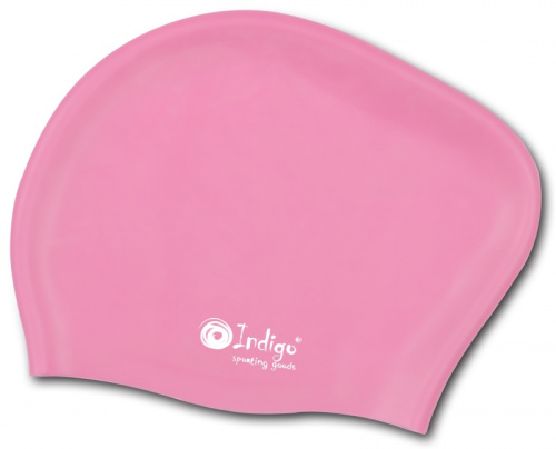 Шапочка для плавания SC 800/805 для длин.волос Розовый Indigo силикон 17763 Шапочка для плавания SC 800/805 для длин.волос Розовый Indigo силикон 17763