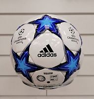 Мяч футбольный №5 Adidas Champions League бело-синий 04981