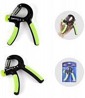 Эспандер кистевой 10-40 кг регулируемая нагрузка зеленый 997016