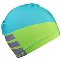 Шапочка для плавания Lycra Onlitop зелено-бирюзовая 3589397