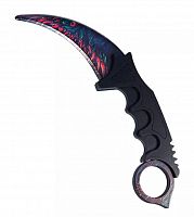 Макет ножа Керамбит фанера V2 6 мм Скоростной зверь Speed beast CS GO 0251 998453