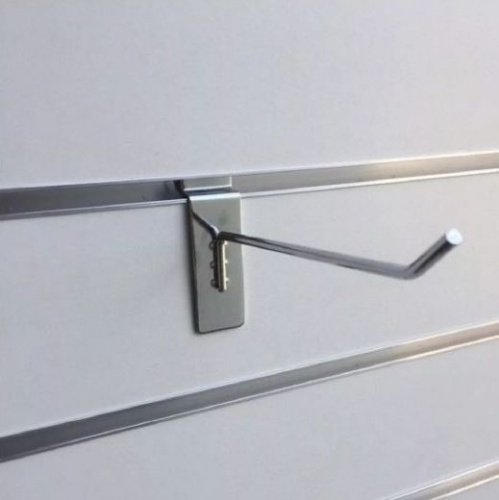 Крючок на эконом-панель одинарный 30 см 996127