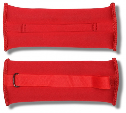 Утяжелители 0,4 кг х 2 неопрен красный SM-259 Indigo 26096