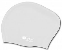 Шапочка для плавания SC 800/809 для длин.волос Белый Indigo силикон 17766