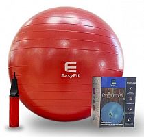 Мяч фитнес 65 см красный EasyFit 03445
