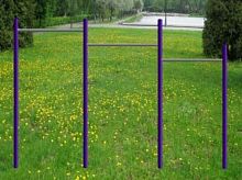 Workout площадка Турник разновысотный Вертикаль 3,84х0,06 м 997688