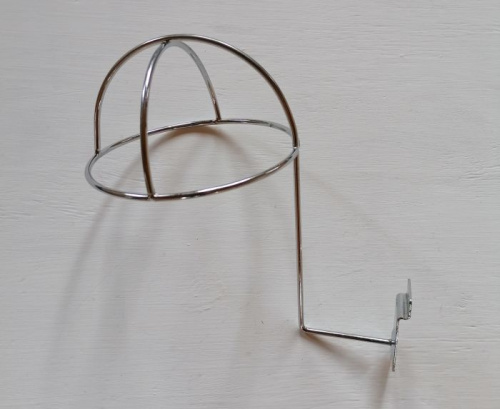 Кронштейн на эконом-панель для головных уборов Г образный 996102 фото 2