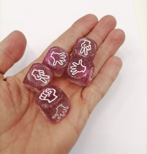 Зары (кубики игральные) 2,0х2,0 см нейрокубик пластик розовый 995805 фото 2 Зары (кубики игральные) 2,0х2,0 см нейрокубик пластик розовый 995805 фото 2