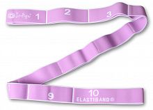 Эспандер (лента) с захватами 120х4 см сиреневый (10 захватов) IN149 Medium Indigo 01215