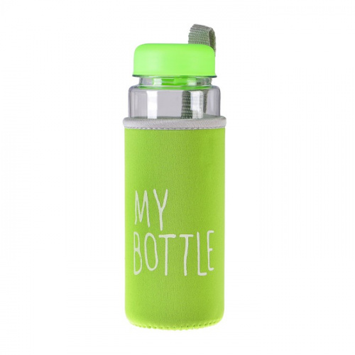 Бутылка для воды 500 мл черный чехол "My bottle" 3516276 фото 9