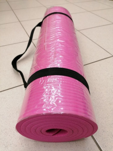 Коврик для йоги 1х61х173 см розовый Yoga mat 00755