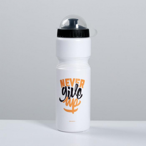 Бутылка для воды 750 мл "Never Give Up" 5115150