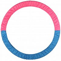 Чехол для обруча голубой-розовый 60-90 SM-084 03193
